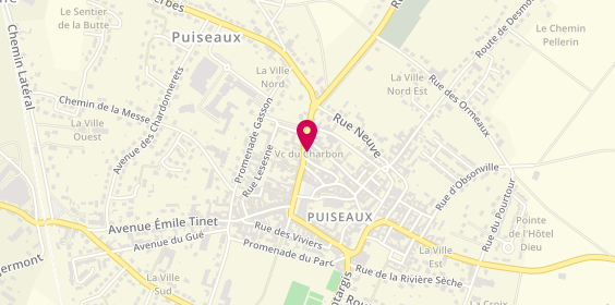 Plan de Groupama, 1 Rue Jules Dumesnil, 45390 Puiseaux