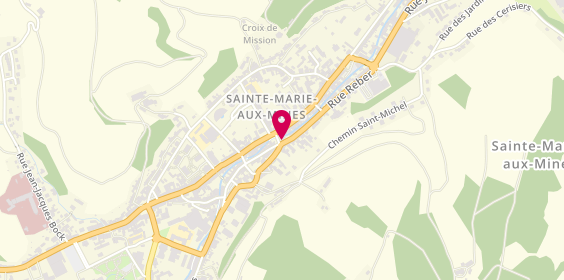 Plan de Banque Populaire Alsace Lorraine Champagne, 2 Pl. Keufer, 68160 Sainte-Marie-aux-Mines