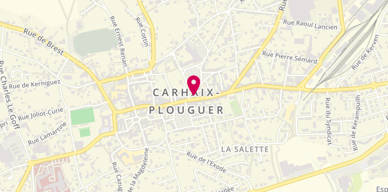 Plan de Cic, 5 Rue des Martyrs, 29270 Carhaix-Plouguer