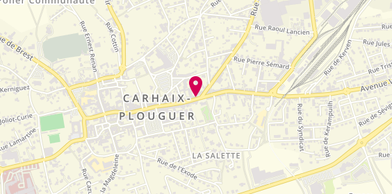 Plan de Banque Populaire, 35 Rue des Martyrs, 29270 Carhaix-Plouguer