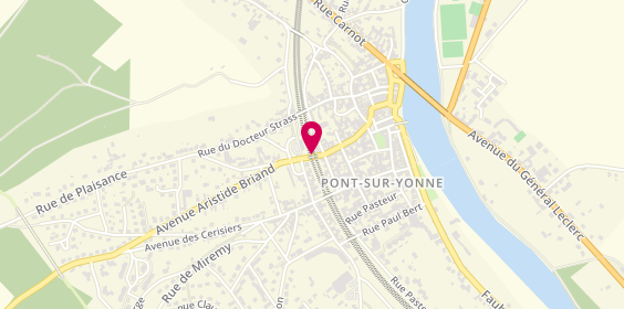Plan de Groupama, 7 Gare, 89140 Pont-sur-Yonne