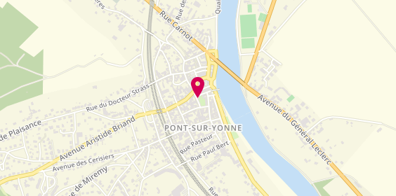 Plan de Banque Populaire, 3-5 place Eugène Petit, 89140 Pont-sur-Yonne