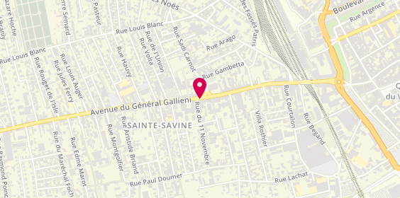 Plan de Credit Mutuel, 33 Avenue General Gallieni, 10300 Sainte-Savine