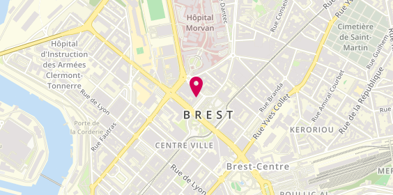 Plan de Crédit Mutuel de Bretagne BREST SIAM - SAINT MARTIN, 2 place de la Liberté, 29200 Brest