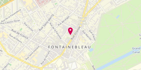 Plan de Snvb, 8 place de la République, 77300 Fontainebleau
