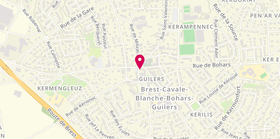 Plan de Agence Guilers, 22 Rue General de Gaulle, 29820 Guilers
