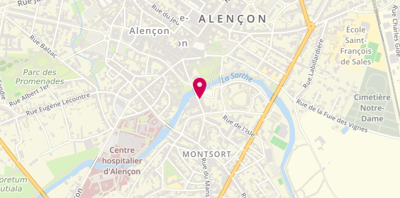 Plan de AXA, 35 Rue du Pont 9, 61000 Alençon