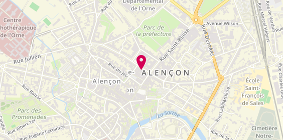 Plan de BNP Paribas - Alencon, 11 Cr Clémenceau, 61000 Alençon