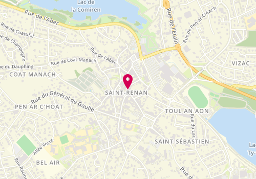 Plan de LCL Banque et assurance, 35 Rue Saint-Yves, 29290 Saint-Renan