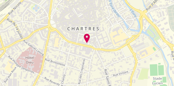Plan de Crédit Agricole Val de France, 1 Rue Daniel Boutet, 28000 Chartres