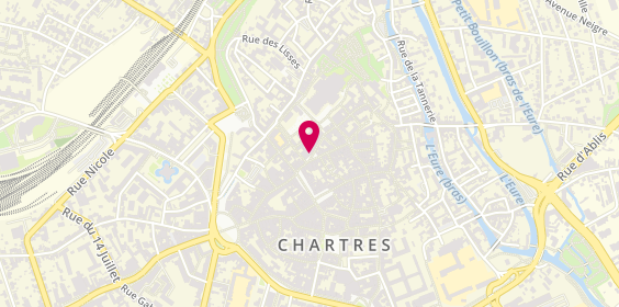 Plan de HSBC Fr Chartres, 5 Place Maurice Cazalis, 28000 Chartres