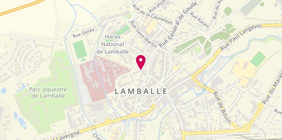 Plan de Crédit Mutuel de Bretagne LAMBALLE, 5 place du Champ de Foire, 22400 Lamballe-Armor