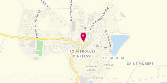 Plan de Crédit Mutuel, place du General de Gaulle, 53190 Fougerolles-du-Plessis