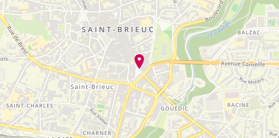 Plan de Crédit Mutuel, 7 place du Guesclin, 22000 Saint-Brieuc