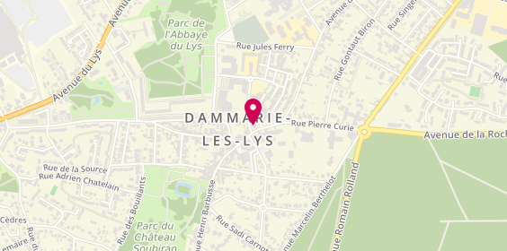 Plan de BNP Paribas - Dammarie Les Lys, 19 place du Marché, 77190 Dammarie-lès-Lys