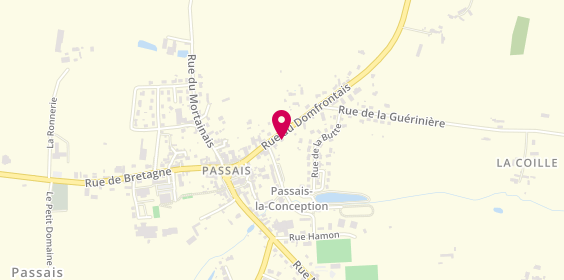 Plan de Crédit Mutuel, 24 Rue du Domfrontais, 61350 Passais-Villages