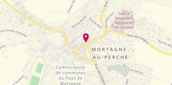 Plan de BNP Paribas - Mortagne, du Maquis
39 Rue des Quinze Fusillés, 61400 Mortagne-au-Perche