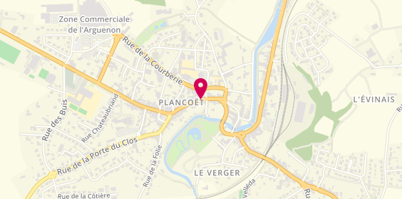 Plan de Caisse d'Epargne Plancoët, Rue de l'Eglise
Rue du Pont, 22130 Plancoët