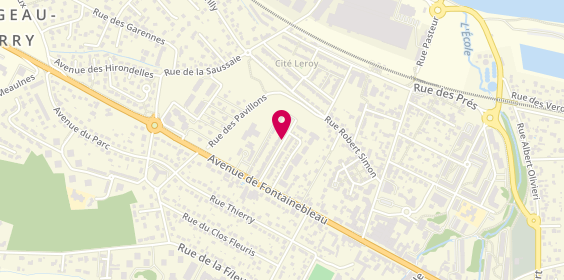 Plan de Société Générale, 120 Rue Jacques Brel, 77310 Saint-Fargeau-Ponthierry