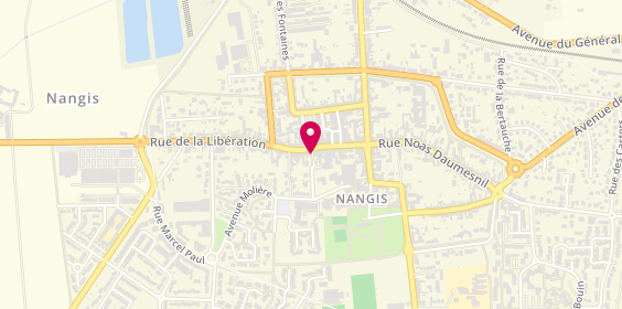 Plan de Caisse d'Epargne Nangis, 45 Rue du Général Leclerc, 77370 Nangis