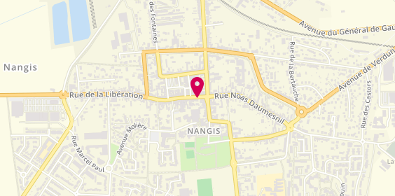 Plan de BNP Paribas - Nangis, 3 Rue du Général Leclerc, 77370 Nangis