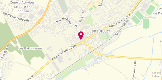 Plan de Société Générale, 4 Route de Dourdan, 91650 Breuillet
