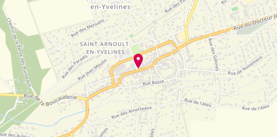 Plan de Caisse d'Epargne Saint-Arnoult-en-Yvelines, 2-4 avenue Henri Grivot, 78730 Saint-Arnoult-en-Yvelines