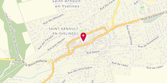 Plan de BNP Paribas - Saint Arnoult en Yvelines, 8 avenue Henri Grivot, 78730 Saint-Arnoult-en-Yvelines