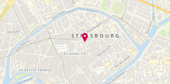 Plan de BNP Paribas - Strasbourg, 2 Rue du Dôme, 67000 Strasbourg