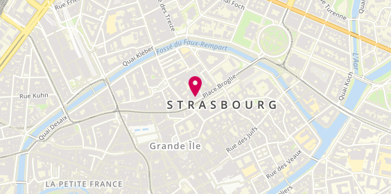 Plan de Banque de France, 3 place Broglie, 67002 Strasbourg