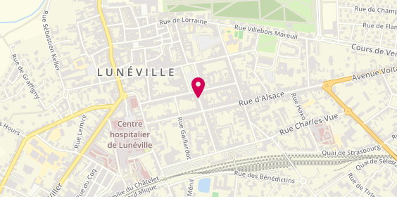 Plan de Sg, 4 Rue Sadi-Carnot, 54300 Lunéville