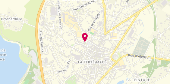Plan de Agence de la Ferte Mace, place Saint-Denis, 61600 La Ferté-Macé