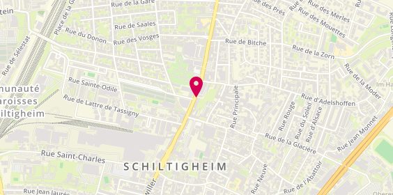 Plan de Sg, 134 Route de Bischwiller, 67300 Schiltigheim