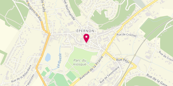 Plan de Agence Epernon, 1 place Aristide Briand, 28230 Épernon