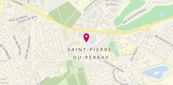 Plan de Banque Populaire Rives de Paris, 13, Rue du Clos Guinault Zone Aménagement Du
Rue du Trou Grillon, 91280 Saint-Pierre-du-Perray