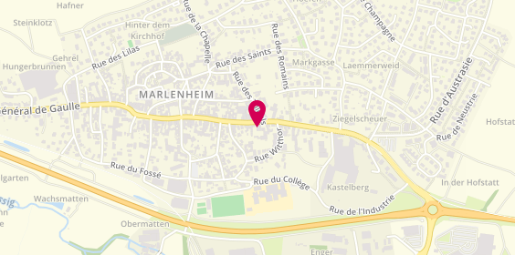 Plan de Caisse d'Epargne, 31 Rue du Général de Gaulle, 67520 Marlenheim