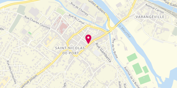 Plan de Sg, 19 Rue Anatole France, 54210 Saint-Nicolas-de-Port