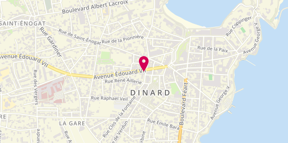 Plan de Banque Populaire, 11 avenue Edouard Vii, 35800 Dinard