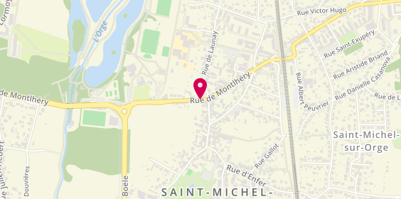 Plan de Banque Populaire Rives de Paris, 28 Montlhéry, 91240 Saint-Michel-sur-Orge