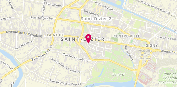 Plan de Crédit Mutuel, 10 Doct Mougeot, 52100 Saint-Dizier