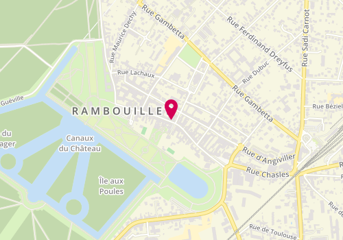 Plan de LCL Banque et Assurance, 55 Rue General de Gaulle, 78120 Rambouillet