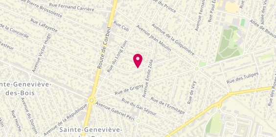 Plan de Sg, Rue du Bois des Roches C.C, 91240 Saint-Michel-sur-Orge