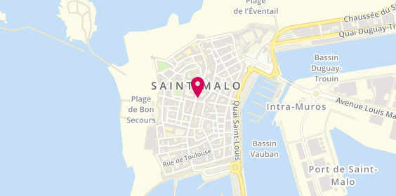 Plan de Sg, 2 place du Pilori, 35400 Saint-Malo