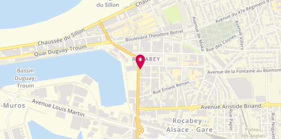 Plan de Crédit Agricole Saint-Malo Rocabey, 9 Boulevard de la République, 35400 Saint-Malo