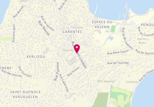 Plan de Groupama, 23 Rue Albert-Louppe, 29660 Carantec