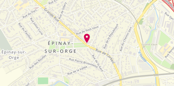 Plan de BNP Paribas - Epinay Sur Orge, 2 Grande Rue, 91360 Épinay-sur-Orge