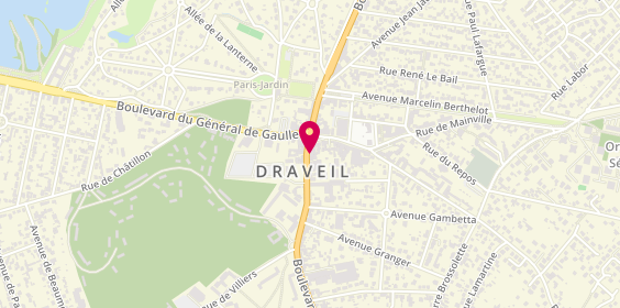 Plan de Caisse d'Epargne Draveil, 216 Boulevard Henri Barbusse, 91210 Draveil