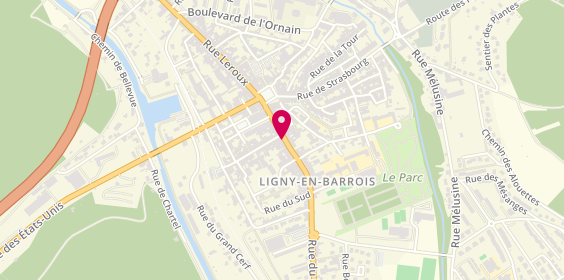 Plan de Caisse d'Epargne, 38 Rue du Général de Gaulle, 55500 Ligny-en-Barrois