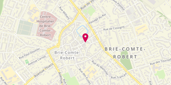 Plan de Bred Brie Comte Robert, 9 Rue Gambetta, 77170 Brie-Comte-Robert