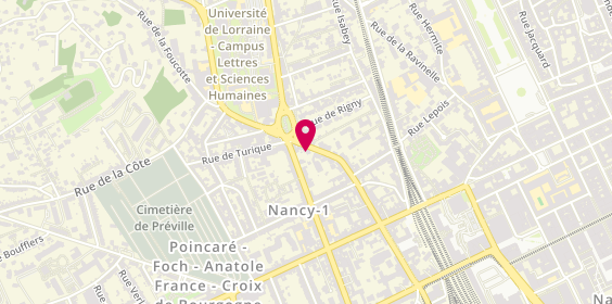Plan de Harold Finances, 47 Rue de l'Armee Patton, 54000 Nancy